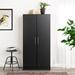 Latitude Run® Freytiz Manufactured Wood Armoire Wood in Black | 65 H x 32 W x 16 D in | Wayfair FAAD388EEA274040B846907395F520F7