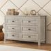 Red Barrel Studio® Braniya 6 - Drawer Dresser | 31.5 H x 52.6 W x 15.7 D in | Wayfair 8C32F38DDAE7494E943347F95E23064E