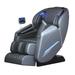 Inbox Zero Whole body multi-functional massage chair home Faux Leather in Gray | 43.3 H x 59 W x 29.5 D in | Wayfair