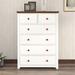 Rustic Wooden Chest Storage Cabinet With 6 Drawers