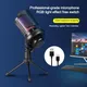 USB-Spiel Mikrofon Studio profession elles Mikrofon für PC-Computer Aufnahme Streaming Karaoke RGB