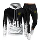 Herrenmode Sik Seide Hoodie Sportswear Herren bekleidung Joggen Casual Sportswear Herren Laufsport