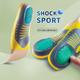 1pair Unisex Gel Insoles, Sole Pads, Shoe Inserts, High-quality Cushioned Insoles