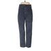 American Eagle Outfitters Cord Pant: Blue Solid Bottoms - Women's Size 2