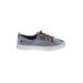 Sperry Top Sider Sneakers Blue Color Block Shoes - Women's Size 8 1/2 - Almond Toe