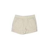 Faded Glory Shorts: Tan Print Bottoms - Women's Size 10 - Stonewash