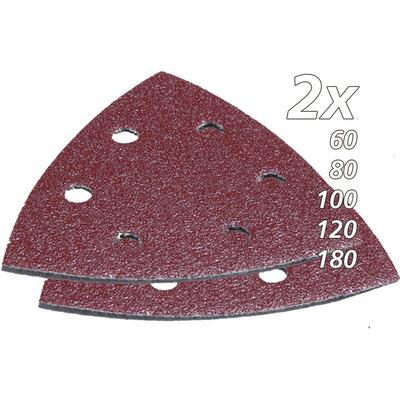 Makita - B-21559 Deltoid Schleifpapier Klett Hq 94 Mm Set (10 Stk.) Image