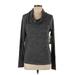 Balance Collection Active T-Shirt: Gray Color Block Activewear - Women's Size Large