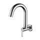 robinet de cuisine - mitigeur monotrou chrome / nickel brossé / finitions peintes bar /prep robinets de cuisine contemporains muraux pour eau froide ou chaude uniquement