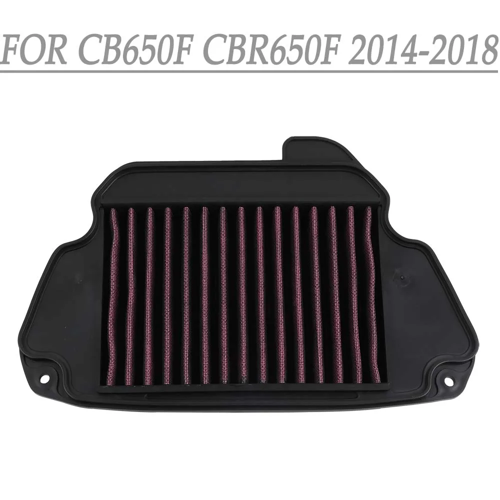 Für honda cbr650f cbr 650f cb650f luftfilter 2018 2017 2016 201 5 2014 cbr650fa cb650fa cb cbr 650fa motorrad zubehör Image