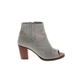 TOMS Ankle Boots: Gray Shoes - Women's Size 6