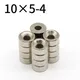 10/20/50/100 Pcs 10x5-3mm 10x5-4mm Runde NdFeB Neodym Magnet N35 Super Leistungsstarke Kleine imanes