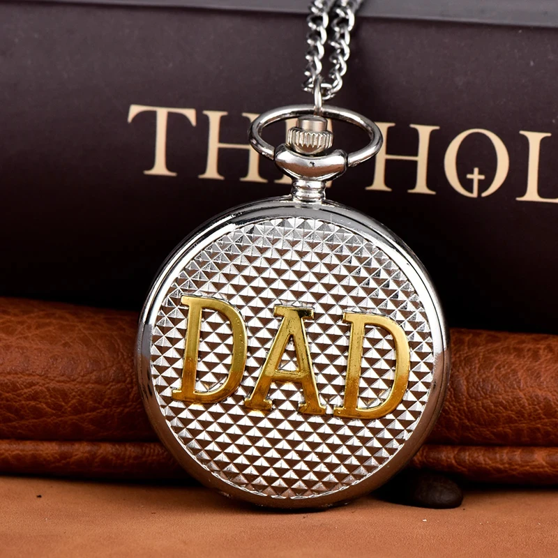 Männer Ketten uhr mit Legierung alten Flip Uhr lässig dauerhafte Mode elegante Papa Geschenke Serie Halskette Anhänger Uhr Geschenke Image