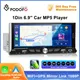 Podofo android 1 din gps auto stereo carplay radio mp5 player 6.9 "mit bt fm rds radio empfänger