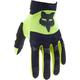 FOX Dirtpaw CE Motocross Handschuhe, schwarz-gelb, Größe M