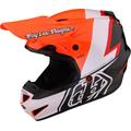 Troy Lee Designs GP Volt Motocross Helm, schwarz-weiss-orange, Größe M