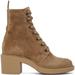 Tan Suede Foster Ankle Boots