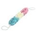 myvepuop 2024 Long Bath Loofahs Stretchable Braided Mesh Exfoliating Loofah Back Scrubber Ball Body Bath Shower Sponge B One Size