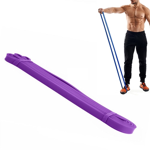 Pilates-Fitnessstange Acht-teiliges Set Latex-Widerstandsgürtel Elastischer Ring 8-förmiger Zieher Weihnachtsgeschenk