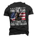 Graphic Amerikanische US-Flagge Slogan Amerikanische Flagge Veteranen Retro Vintage Brautkleider schlicht Streetstyle Herren 3D-Druck T Shirt Sports Outdoor Festtage Ausgehen T-Shirt Schwarz Weiß Blau