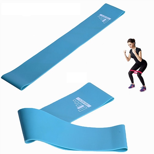 Latex Yoga Elastisches Band 15-teiliges Set von Fitness-Eis-Handtüchern gleitende Platte Spannungsband 3 Meter Springseil Pilates Schlaufe Weihnachtsgeschenk Image