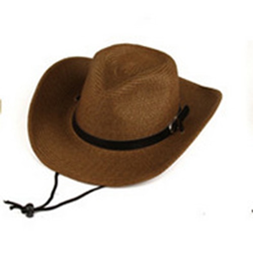 18° Secolo 19° secolo Stato del Texas Cappello da Cowboy Cowboy del West Americano Costume Per uomo Per donna Addio al Nubilato Adulti Cappello