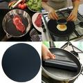 Non Stick Frying Pans Frying Pan Liner Pan High Non Temperature 3Pcs Stick Kitchenï¼ŒDining Bar Durable Washable Frying Pan White