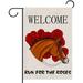 Welcome Run for The Roses Garden Flag 12.5Ã—18 Kentucky Derby Party Decoration and Supplies Horse Racing Party Decor Outdoor Outside