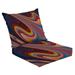 Outdoor Deep Seat Cushion Set 24 x 24 Marble texture Marble texture abstract Marble texture Fluid art Liquid Deep Seat Back Cushion Fade Resistant Lounge Chair Sofa Cushion Patio Furniture Cushion