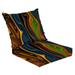 Outdoor Deep Seat Cushion Set 24 x 24 Marble texture abstract Marble texture Fluid art Liquid mixed paint Deep Seat Back Cushion Fade Resistant Lounge Chair Sofa Cushion Patio Furniture Cushion