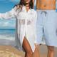 Matching Swimsuit for Couples Couple's Swimsuit Cover Up Swim Shorts Board Shorts 2 PCS Plain Vacation Beach Swimming Summer Black White