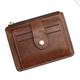 Slim Card Holder Front Pocket RFID Blocking Minimalist Wallet for Women Men PU Leather Wallet 6 Colors