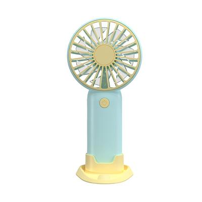 Desktop Fan with Phone Holder – Detachable Base USB Rechargeable Mini Cute Fan for Office or Outdoor Use
