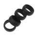 4 PCS Silicone Ring Rings for Men Finger Wedding Ladies Bands Body Build Gym Accessories Mens Man