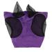 Horse Mesh Fly Mask Breathable Elastic Horse Face Mask with Ears Protection Riding Equestrian Equipment Purple