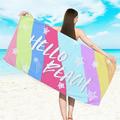 SUPERFUU Double-sided Printed Beach Towel Microfiber Beach Towel Quick-Dry Lightweight Thin Beach Towel Oversized Quick Dry Towel Travel Towel Microfiber Swim Towel for Pool Camping Beach