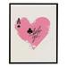 Nawypu Retro Trendy Wall Art Pink Queen of Hearts Poster Poker Canvas Wall Art Pink Ace Card Poster Pink Lucky You Poster funny preppy art playing card Canvas Wall Art pink aesthetic posters