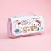 Hello Kitty Girls Cute Purses Large Capacity Pencil Case Kawaii Storage Bag 21cm*7cm*10cm Hello Kitty Bag PU Clamshell Girl Gift