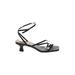 Dolce Vita Heels: Black Solid Shoes - Women's Size 9 - Open Toe