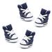 Pet dog shoes Four season sports canvas sneakers Warm soft soled small dog shoes-xl