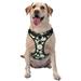 Junzan White Daisies And Bee Pattern Dog Harness - Lightweight Soft Adjustable Small Harness And Leash Set-Small