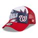 Youth New Era Red Washington Nationals Boom 9FORTY Adjustable Hat