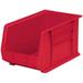 Akro-Mils Stackable Storage Bins AkroBins 30260 Stacking Organizer 18 x11 x10 Red 6-Pack