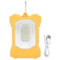 LED Solar Light Rechargeable Portable Flood Light Hooked Tent Light Outdoor Emergency Light for Camping Hiking Fishing