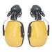 1 Pair Safety Helmet Ear Muff Noise Reduction Helmet Hard Hat Hearing Protection Earmuff for Construction Site