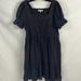 Madewell Dresses | Madewell Black Prairie Dress Small | Color: Black | Size: S