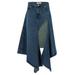 'Evergreen Cut Out Denim' Skirt