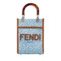 Fendi Tote Bags - Mini Sunshine Tote Bag - blue - Tote Bags for ladies