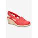 Wide Width Women's Taffy Slingback by Naturalizer in Red (Size 9 W)