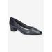 Extra Wide Width Women's Giana Pump by Franco Sarto in Navy (Size 11 WW)